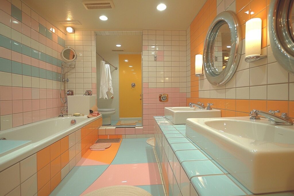 Rénovation de salle de bain : comment intégrer un style année 70 moderne ?