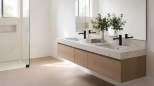 plans de travail salle de bain