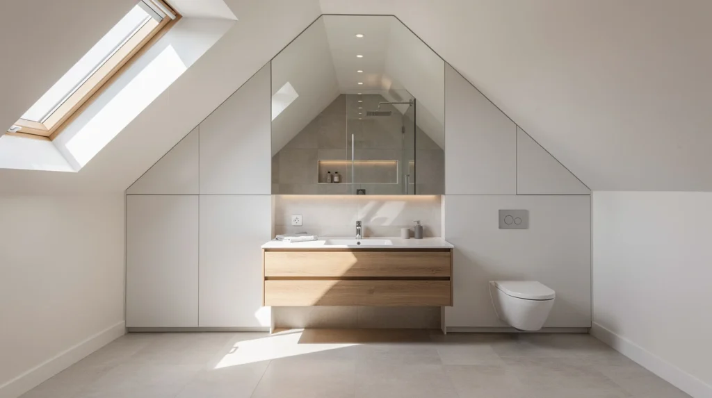 rénovation salle de bain sous comble