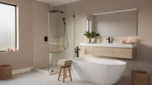 salle de bain cocooning