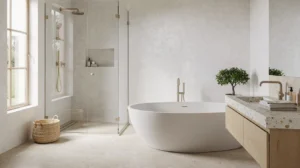 salle de bain naturelle